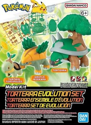 Pokémon Model Kit TORTERRA EVOLUTION SET