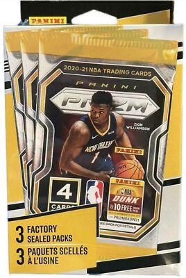 20/21 NBA Panini Prizm 3 pk Hanger