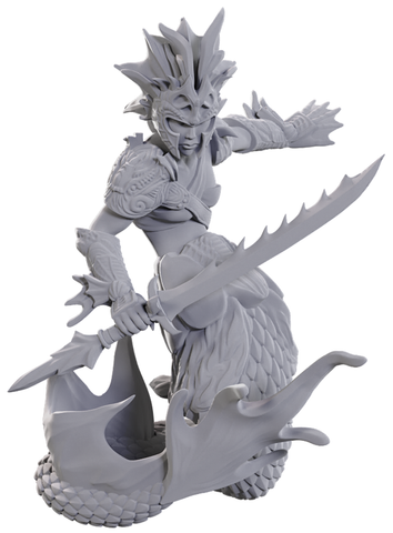 D&D UNPAINTED MINIS WV25 MERFOLK SCOUT
