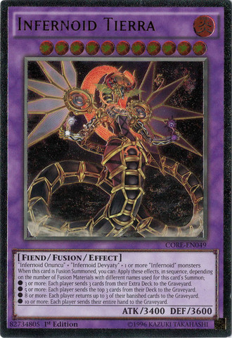 Infernoid Tierra (UTR) [CORE-EN049] Ultimate Rare