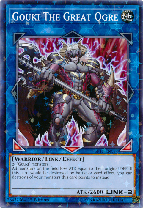 Gouki The Great Ogre (Starfoil) [SP18-EN034] Starfoil Rare