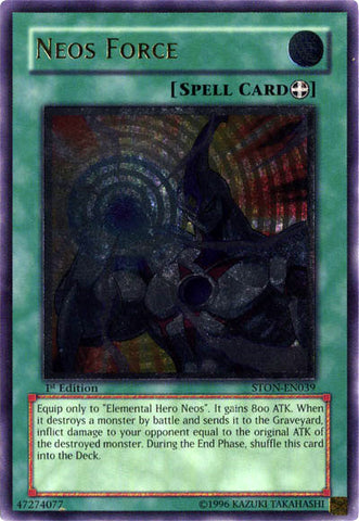 Neos Force (UTR) [STON-EN039] Ultimate Rare