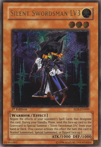 Silent Swordsman LV3 (UTR) [RDS-EN009] Ultimate Rare