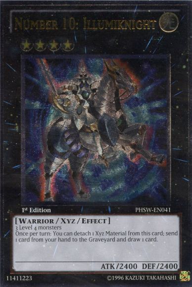 Number 10: Illumiknight (UTR) [PHSW-EN041] Ultimate Rare