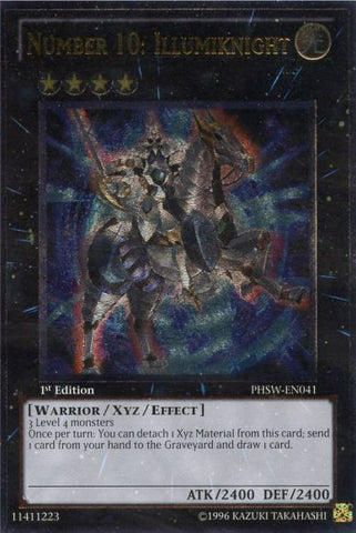 Number 10: Illumiknight (UTR) [PHSW-EN041] Ultimate Rare