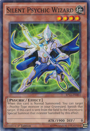 Silent Psychic Wizard (Shatterfoil) [BP03-EN084] Rare