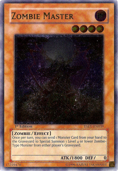 Zombie Master (UTR) [TAEV-EN039] Ultimate Rare