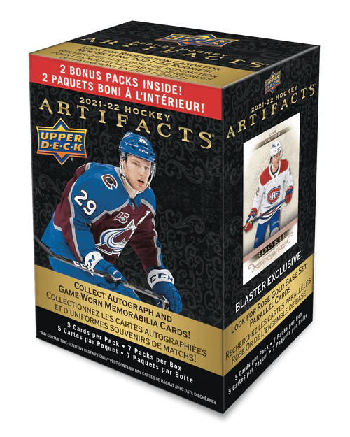 21/22 UD Artifacts Hockey Blaster