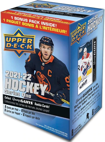 21/22 UD Series 1 Hockey Blaster