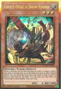 Ghost Ogre & Snow Rabbit (Alternate Art) [MAGO-EN009] Premium Gold Rare