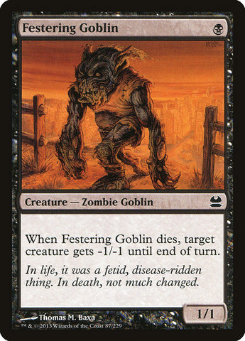 Festering Goblin [Modern Masters]