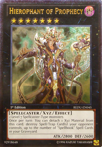 Hierophant of Prophecy (UTR) [REDU-EN045] Ultimate Rare