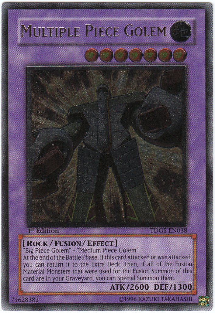 Multiple Piece Golem (UTR) [TDGS-EN038] Ultimate Rare