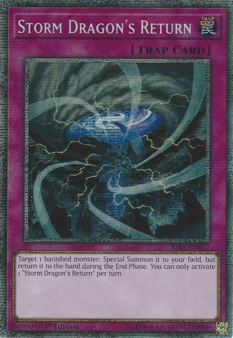 Storm Dragon's Return (Starlight Rare) [RIRA-EN077] Starlight Rare