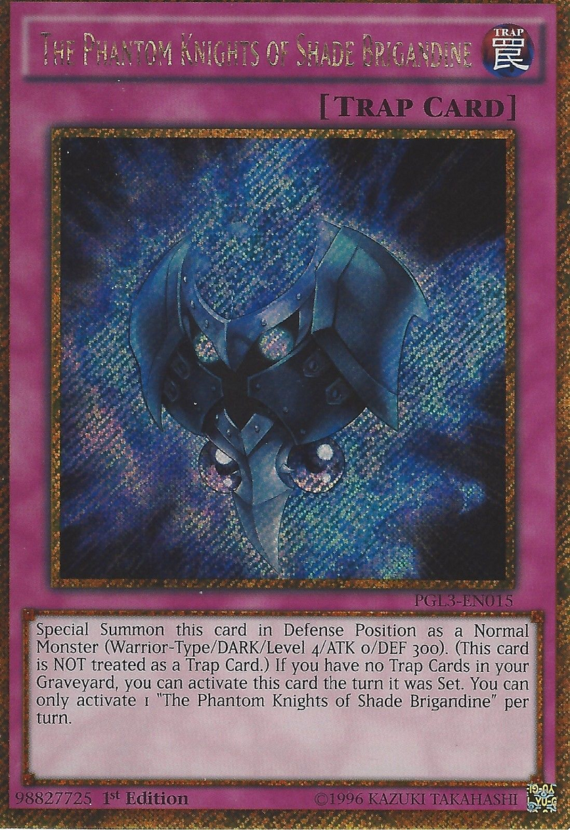 The Phantom Knights of Dark Gauntlets [PGL3-EN016] Gold Secret Rare