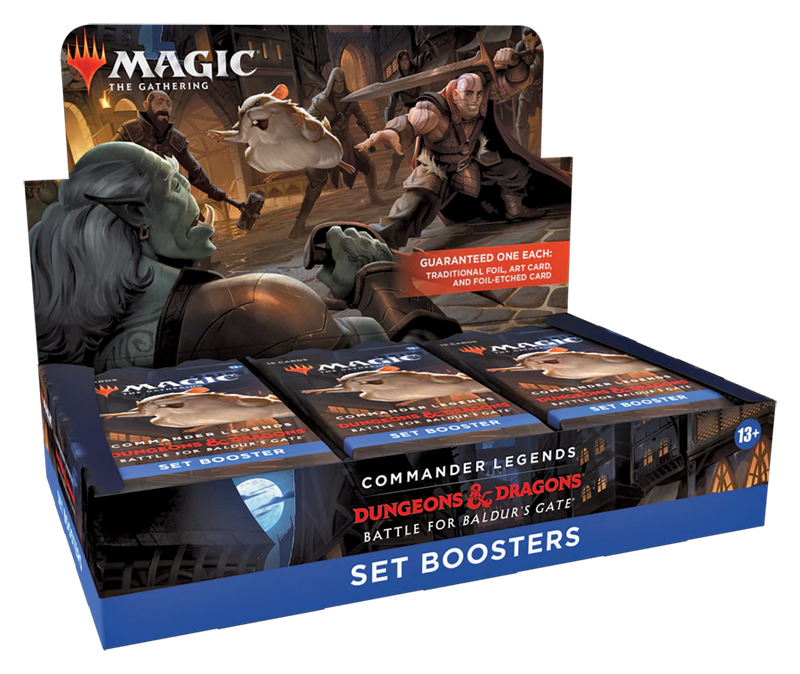 MTG Commander Legends: Baldurs Gate Set Booster Box (18 Packs)