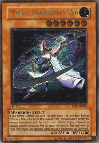Mystic Swordsman LV6 (UTR) [RDS-EN008] Ultimate Rare