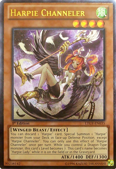 Harpie Channeler (UTR) [LTGY-EN035] Ultimate Rare