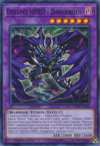 Destiny HERO - Dangerous [MP18-EN100] Common