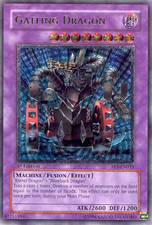 Gatling Dragon (UTR) [FET-EN035] Ultimate Rare