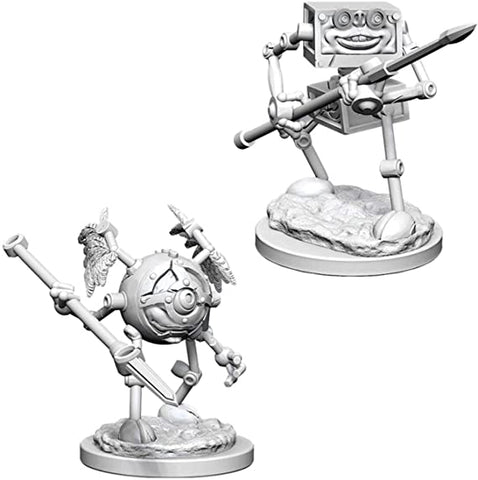 D&D Unpainted Minis WV6 Monodrone/Duodrone