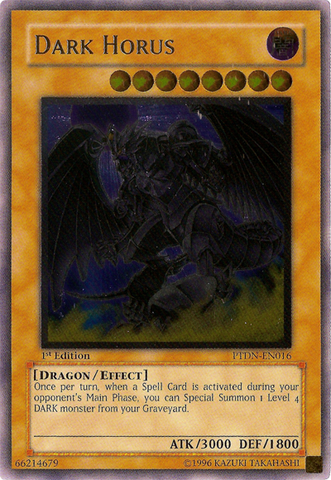 Dark Horus (UTR) [PTDN-EN016] Ultimate Rare
