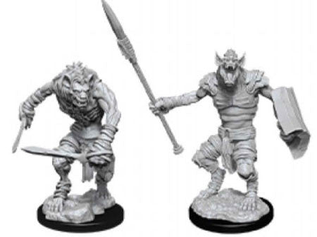 D&D Unpainted Minis WV12 Gnoll/Gnoll Flesh Gnawer