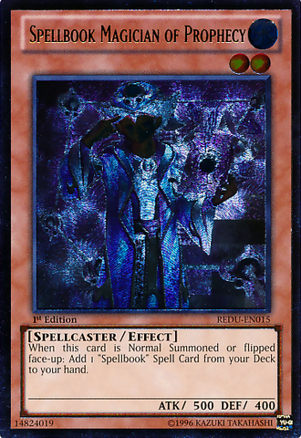 Spellbook Magician of Prophecy (UTR) [REDU-EN015] Ultimate Rare