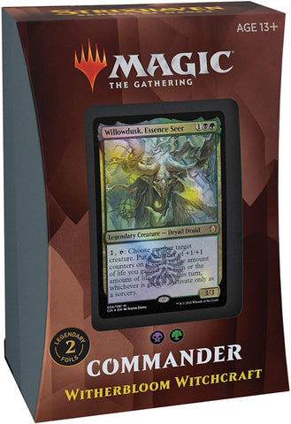 MTG Strixhaven: School Of Mages Commander Deck - Witherbloom Witchcraft