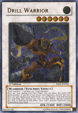Drill Warrior (UTR) [ABPF-EN041] Ultimate Rare