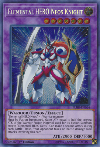 Elemental HERO Neos Knight [BLHR-EN064] Secret Rare