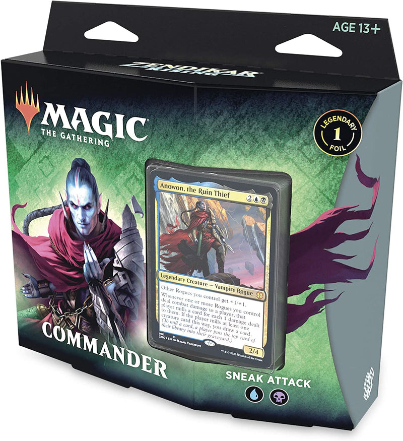 MTG Zendikar Rising Commander Deck - Sneak Attack