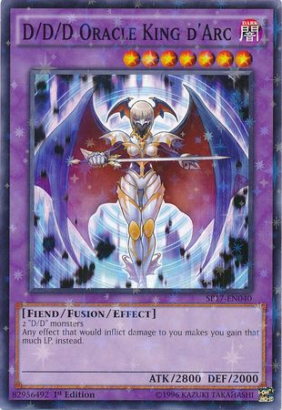 D/D/D Oracle King d'Arc (Starfoil) [SP17-EN040] Starfoil Rare