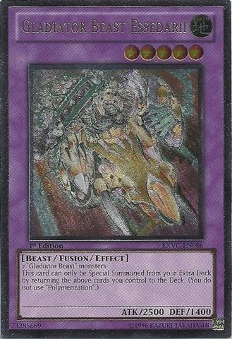 Gladiator Beast Essedarii (UTR) [EXVC-EN086] Ultimate Rare