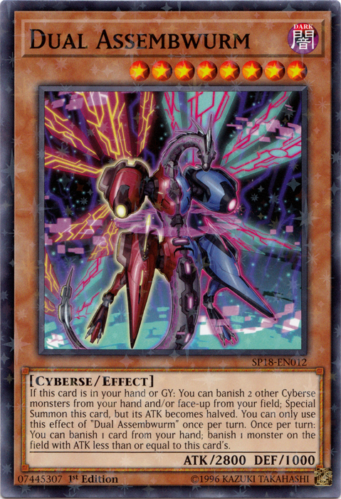 Dual Assembwurm (Starfoil) [SP18-EN012] Starfoil Rare