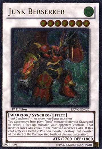 Junk Berserker (UTR) [EXVC-EN037] Ultimate Rare