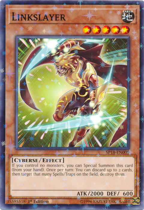 Linkslayer (Starfoil) [SP18-EN009] Starfoil Rare