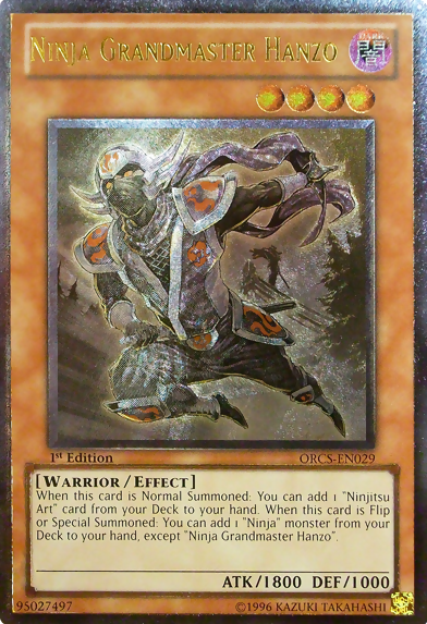 Ninja Grandmaster Hanzo (UTR) [ORCS-EN029] Ultimate Rare