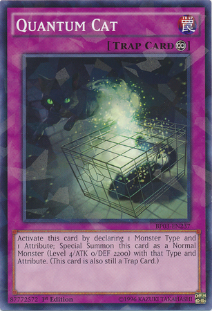Quantum Cat (Shatterfoil) [BP03-EN237] Common