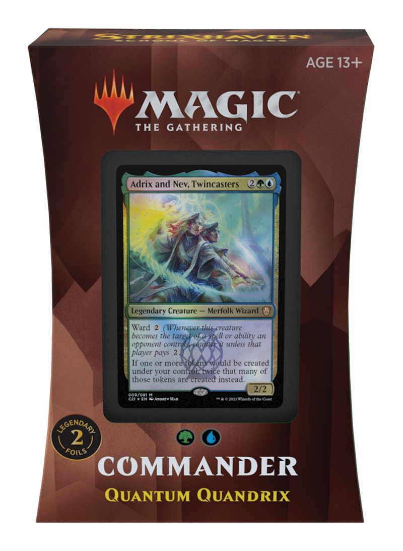 MTG Strixhaven: School Of Mages Commander Deck - Quantum Quandrix