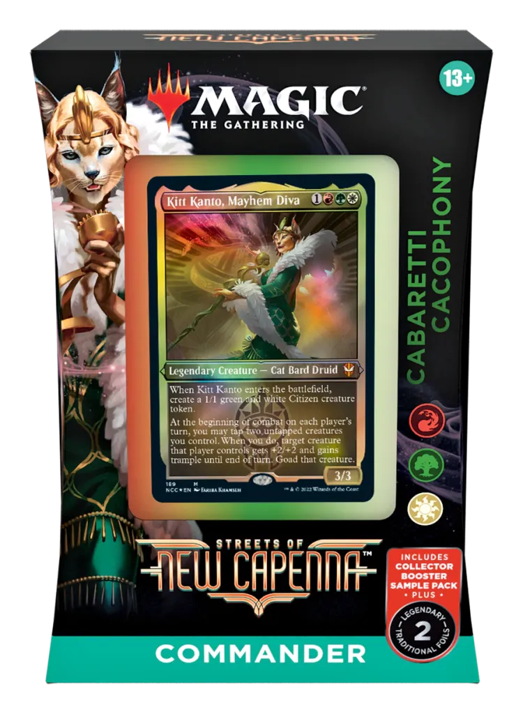 MTG Streets Of New Capenna Commander Deck - Cabaretti Cacophony