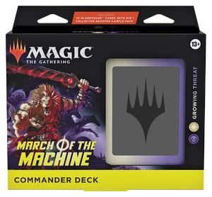 MTG March Of The Machine Commander Deck - Growing Threat