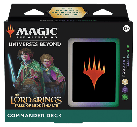MTG The Lord Of The Rings: Tales of Middle-Earth Commander Deck - Food and Fellowship