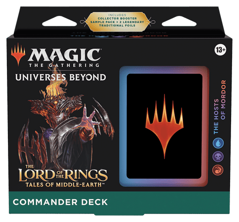 MTG The Lord Of The Rings: Tales of Middle-Earth Commander Deck - The Hosts of Mordor