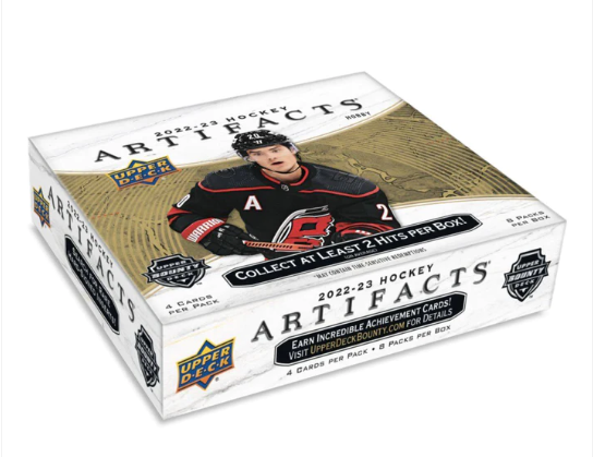 22/23 UD Artifacts Hockey Hobby Box