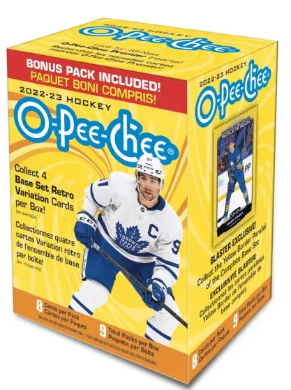 22/23 UD O-Pee-Chee Hockey Blaster