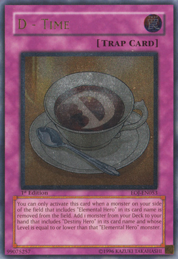 D - Time (UTR) [EOJ-EN053] Ultimate Rare