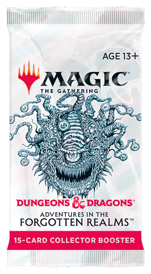 MTG D&D Adventures In The Forgotten Realms Collector Booster Pack