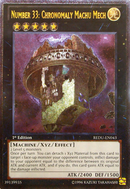 Number 33: Chronomaly Machu Mech (UTR) [REDU-EN043] Ultimate Rare