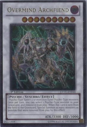 Overmind Archfiend (UTR) [EXVC-EN044] Ultimate Rare